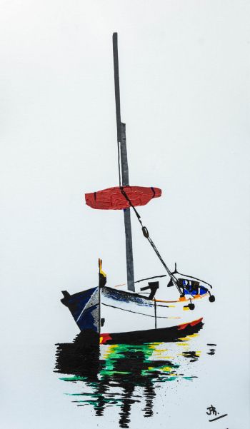 Octobre 2019 -
Acrylique sur toile.
Dim. :27 x 46 cm cm