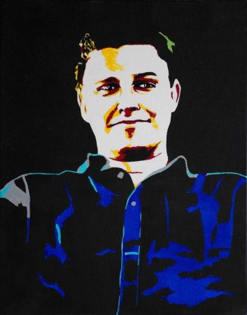 Août 2018 - Acrylique sur toile. Dim. : 33 x 41 cm