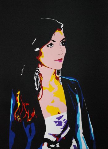 Août 2017 - Acrylique sur toile. Dim. : 60 x 81 cm