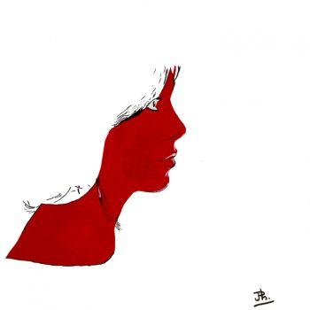 Février 2020. Acrylique et encre de Chine sur toile.
30 x 30cm.