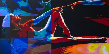 Janvier 2023 - Acrylique/Art numérique sur toile-photo 102 x 60 cm