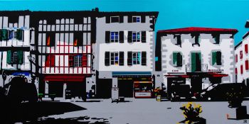 Février 2023 - Acrylique sur toile - Dim: 100 x 50 cm