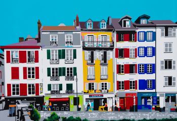 Juin 2023 - Acrylique sur toile. Dim: 100 x 70