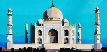 Novembre 2023 - Acrylique sur toile. Dim: 100 x 50