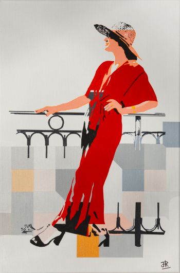 Novembre 2023 - Acrylique sur toile. Dim.: 40 x 60