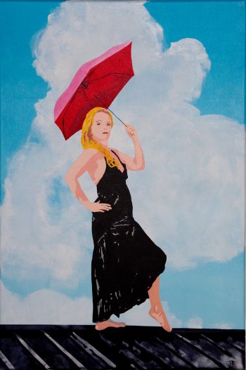 Octobre 2024 - Acrylique sur toile. Dim: 54x81