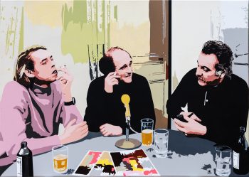 Inspiré de la photographie de jean-Pierre Leloir
Juin 2026 - Acrylique sur toile. Dim: 93 x 65 cm
